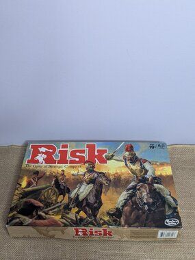 Risk The Game of Strategic Conquest Board Game 2015 Complete Hasbro Strategy GC